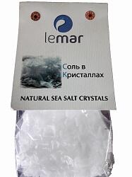 Морская соль Lemar пищевая кристаллы (хлопья)
