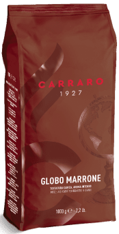 Кофе жареный в зёрнах Carraro Globo Marrone