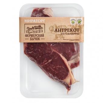 Стейк Антрекот травяного откорма Мираторг