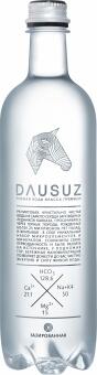 Вода минеральная природная столовая питьевая газированная Dausuz 0,75 л.