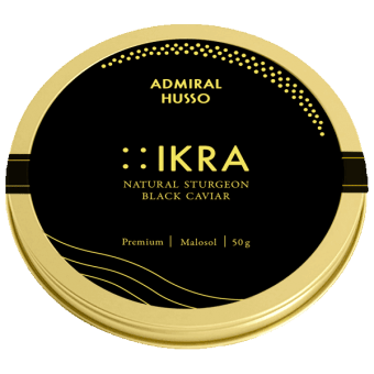 Икра зернистая осетровых рыб Premium с консервантом 50 гр.