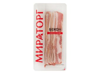 Бекон из свинины сырокопченый охл. Мираторг