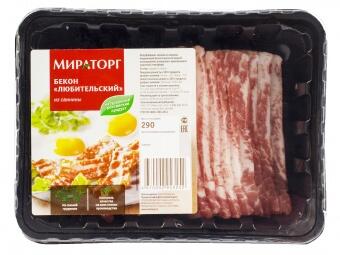 Бекон свиной Любительский 290 гр. Мираторг