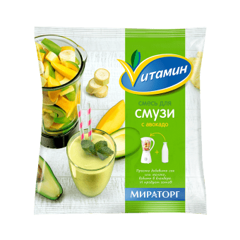 Смесь для смузи с авокадо Мираторг