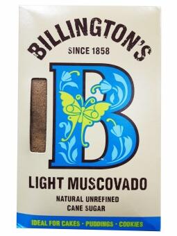 Сахар нерафинированный Billington's light Muscovado