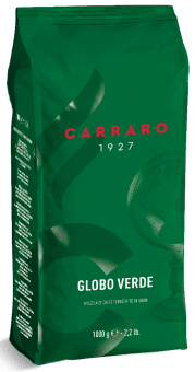Кофе жареный в зёрнах CARRARO Globo VERDE